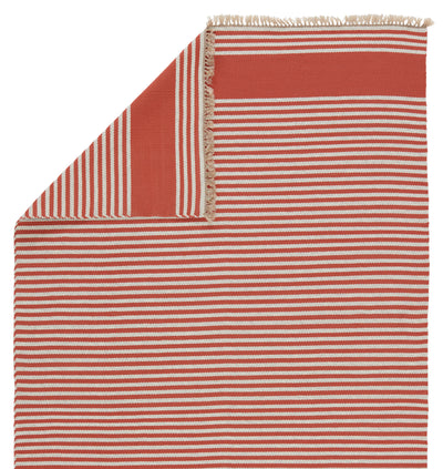 product image for Strand Indoor/Outdoor Striped Rust & Beige Rug by Jaipur Living 88