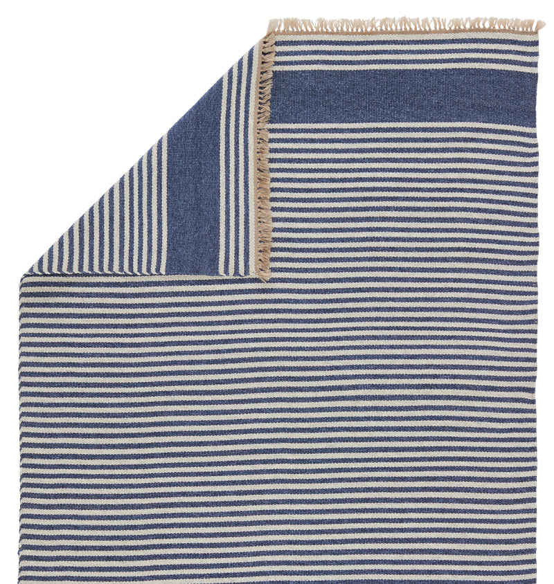 media image for Strand Indoor/Outdoor Striped Blue & Beige Rug by Jaipur Living 211
