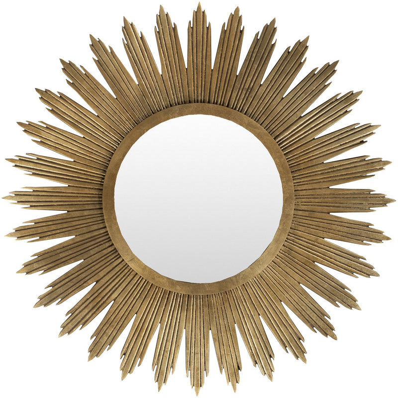 media image for Altair MRR-1006 Sunburst Mirror in Gold by Surya 266