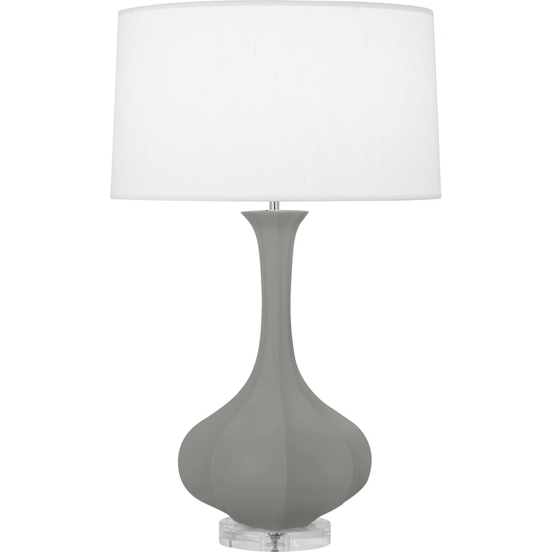 media image for pike 32 75h x 11 5w table lamp by robert abbey 30 221