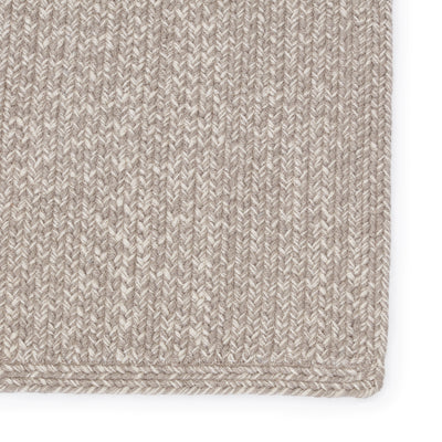 product image for Dumont Indoor/Outdoor Solid Light Grey Rug by Jaipur Living 61