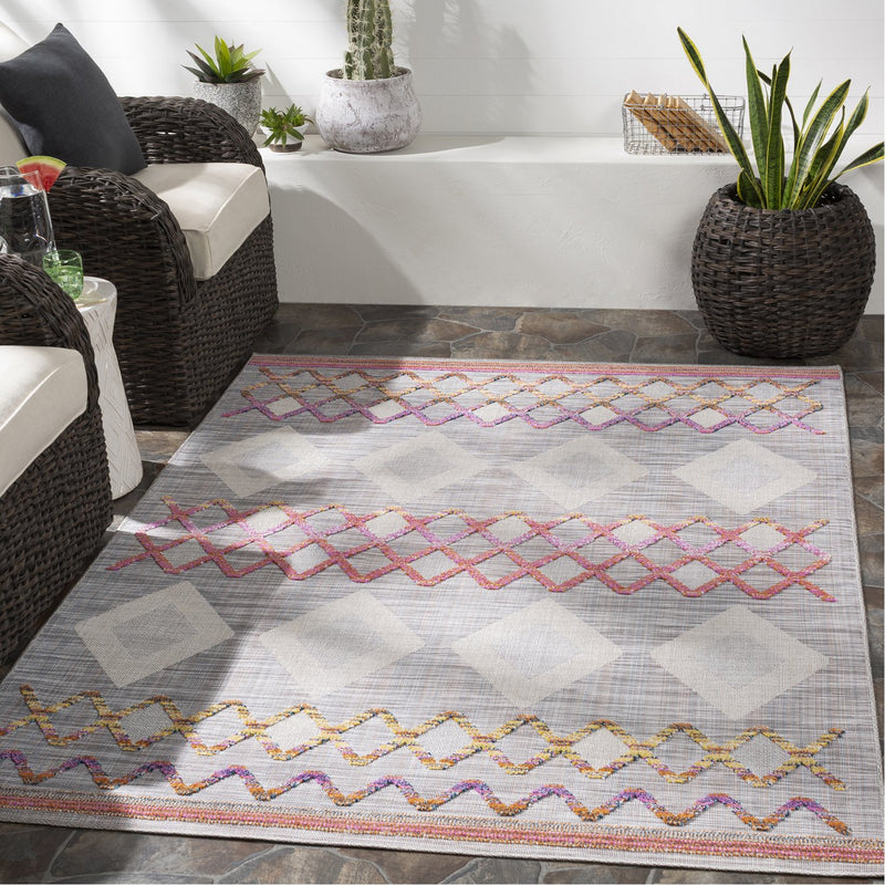 media image for Murcia MUC-2306 Indoor/Outdoor Rug in Taupe by Surya 253