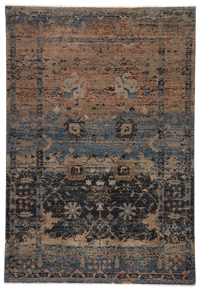 product image of Caruso Oriental Blue & Taupe Rug by Jaipur Living 524