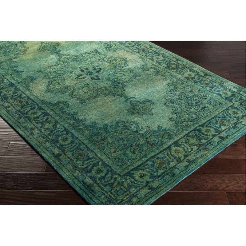 media image for Mykonos MYK-5009 Hand Tufted Rug in Olive & Teal by Surya 235