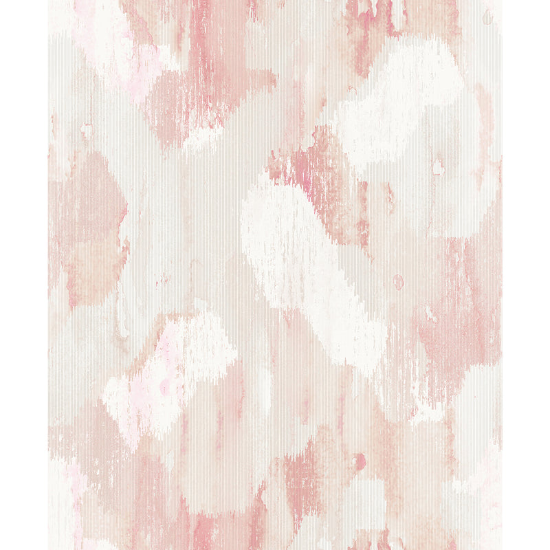 media image for Mahi Blush Abstract Wallpaper from the Scott Living II Collection by Brewster Home Fashions 269