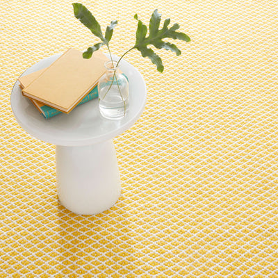product image for Mainsail Yellow Handwoven Indoor/Outdoor Rug 46