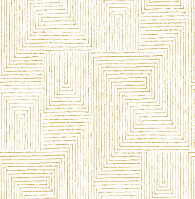 product image for Merritt Geometric Wallpaper in Honey from the Scott Living Collection by Brewster Home Fashions 95