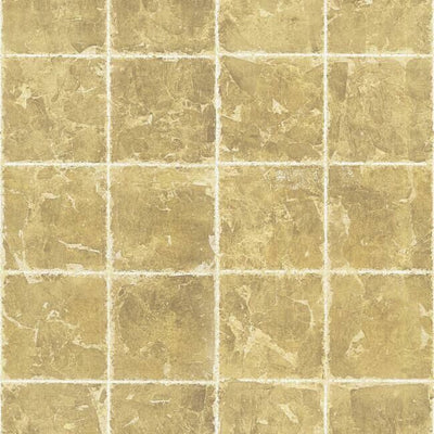 product image for Metal Leaf Squares Wallpaper in Gold from the Ronald Redding 24 Karat Collection by York Wallcoverings 55