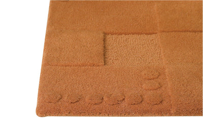 product image for Miami Collection Hand Tufted Wool Area Rug in Orange design by Mat the Basics 7