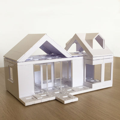 product image for mini dormer 2 0 kids architect scale model house building kit by arckit 11 48