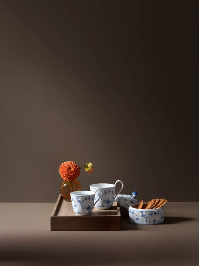 product image for blue fluted plain serveware by new royal copenhagen 1016759 89 99