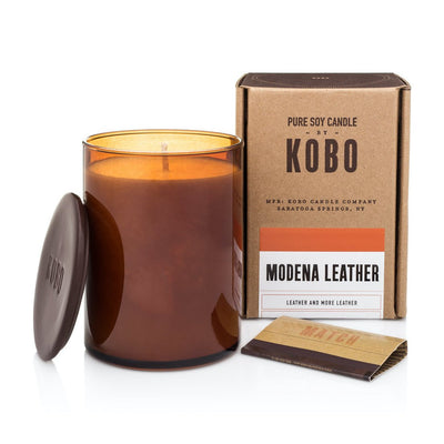 product image of modena leather candle 1 598