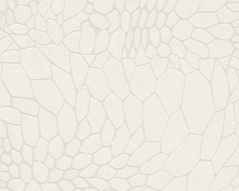 media image for Modern Stone Wallpaper in Ivory and Beige design by BD Wall 219