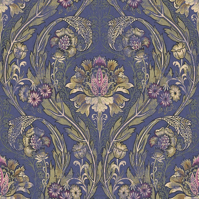 product image of Morrissey Wallpaper in Plum from the Sanctuary Collection by Mayflower Wallpaper 574