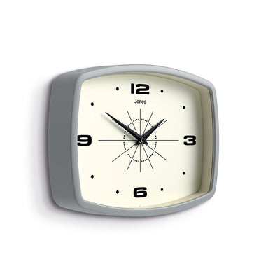 product image for Jones Movie Wall Clock in Grey 69