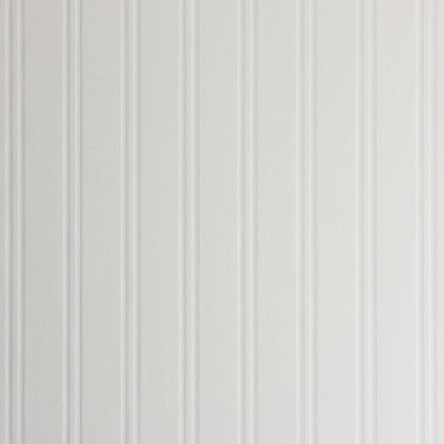 product image for Murph White Beadboard Paintable Wallpaper by Brewster Home Fashions 7