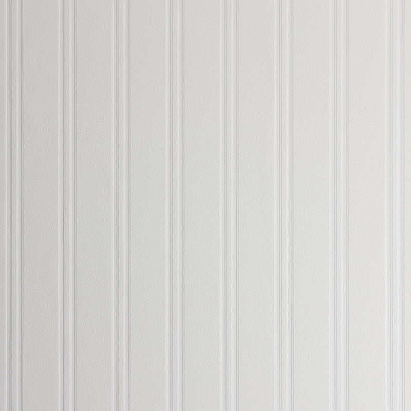 media image for Murph White Beadboard Paintable Wallpaper by Brewster Home Fashions 253