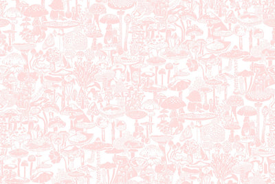 product image for Mushroom City Wallpaper in Daisy design by Aimee Wilder 6