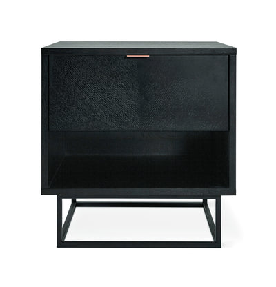 product image of Myles End Table in Black Oak design by Gus Modern 553