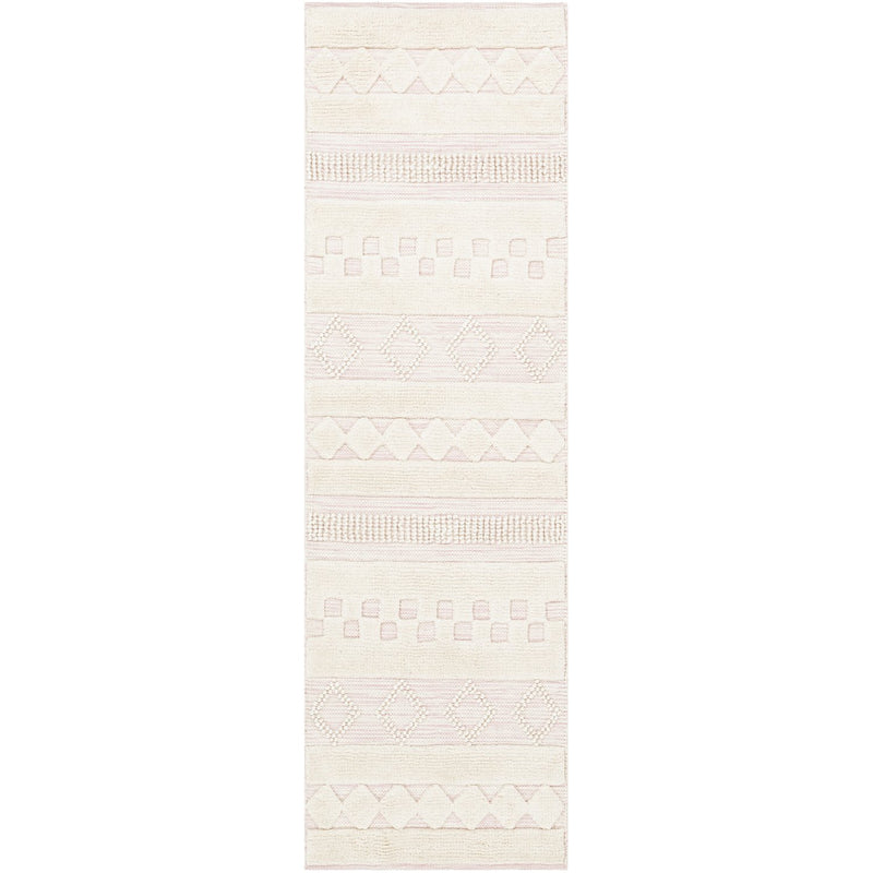 media image for Nairobi NAB-2301 Hand Woven Rug in Pale Pink & Cream by Surya 27