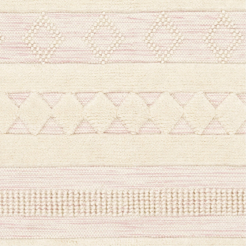 media image for Nairobi NAB-2301 Hand Woven Rug in Pale Pink & Cream by Surya 228
