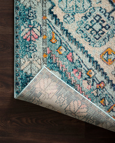 product image for Nadia Rug in Aqua / Navy by Loloi II 53