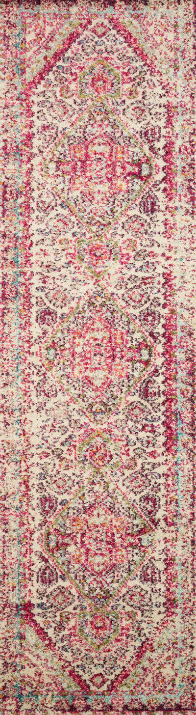 product image for Nadia Rug in Aqua / Pink by Loloi II 4
