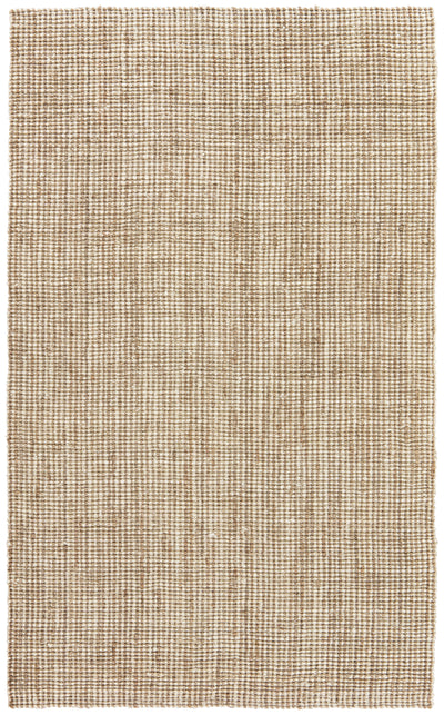 product image of Mayen Natural Solid White & Tan Area Rug design by Jaipur Living 58