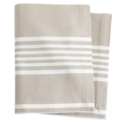 product image of bistro stripe platinum napkin by annie selke fr461 np4 1 570