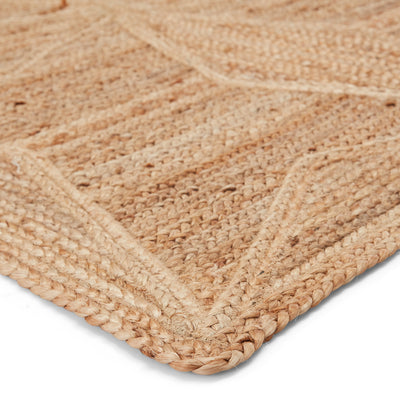 product image for Abel Natural Geometric Beige Area Rug 58
