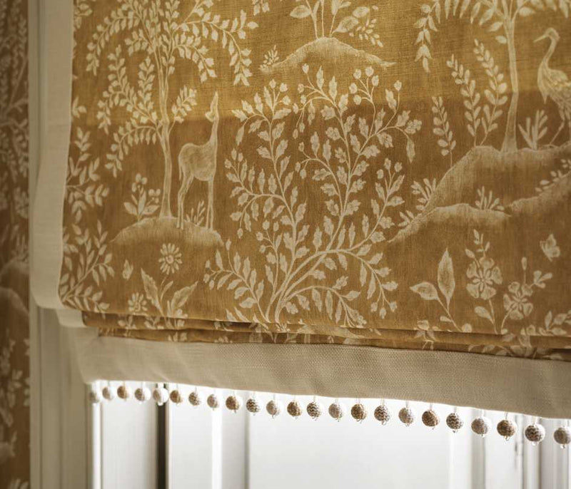 media image for Montsoreau Foret Linen Fabric 254