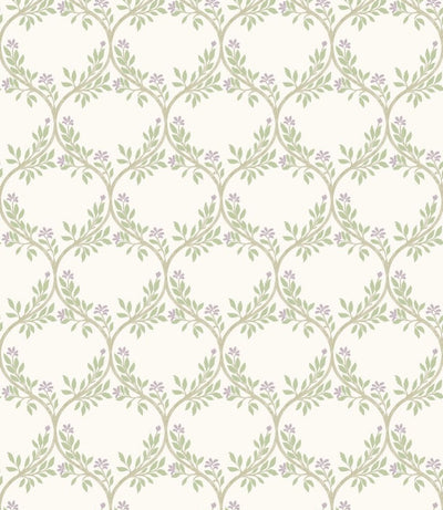 product image for Signature Arber Sage/Lilac Wallpaper by Nina Campbell 61