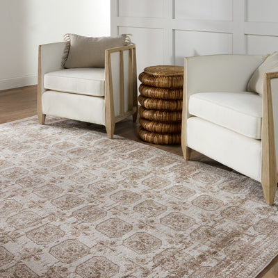 product image for milea trellis tan cream rug by jaipur living rug154352 7 65