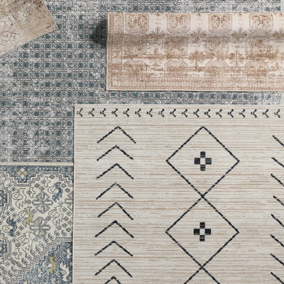 product image for milea trellis tan cream rug by jaipur living rug154352 9 77