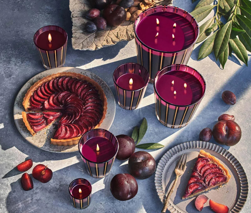 media image for Autumn Plum 3-Wick Candle 24