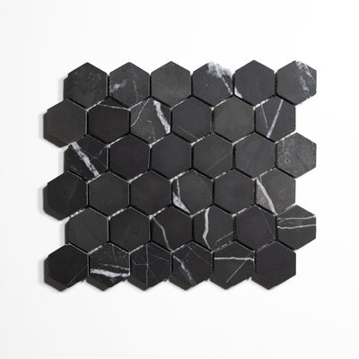 product image for 2 Inch Hexagon Mosaic Tile Sample 9