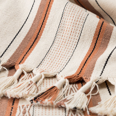 product image for sovima hand loomed tribal throw in cream tan by jaipur living 2 90