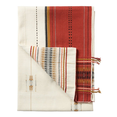 product image for Nagaland Angami Red & Cream Throw 1 89