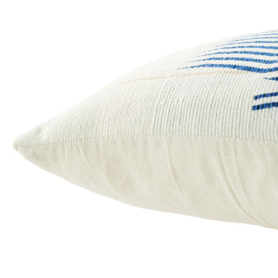 product image for Nagaland Pillow Milak Blue & Cream Pillow 3 76