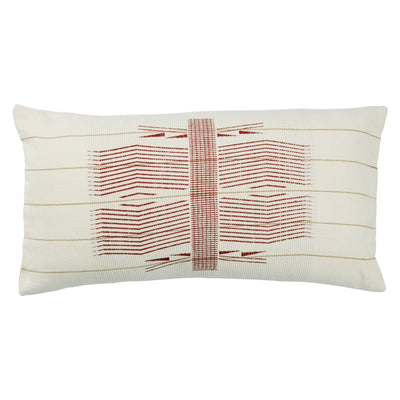 product image for Nagaland Pillow Milak Red & Cream Pillow 1 24