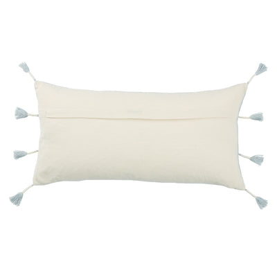 product image for Nagaland Pillow Seloupe Light Blue & Cream Pillow 2 33