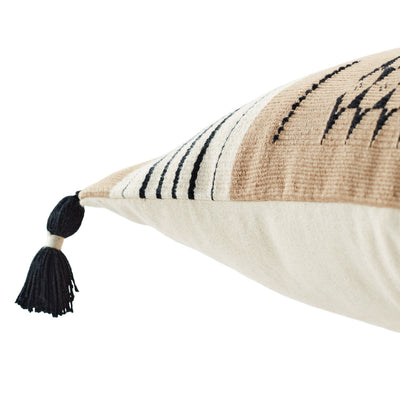 product image for Nagaland Pillow Tobu Light Brown & Black Pillow 3 45