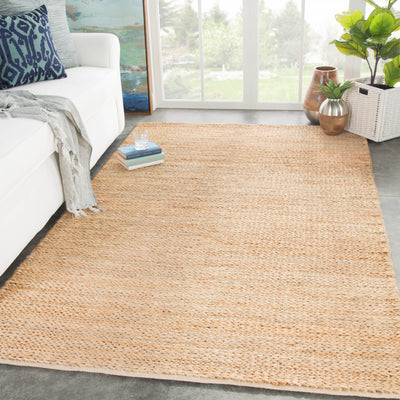 product image for Poncy Solid Rug in Tan design by Jaipur Living 36