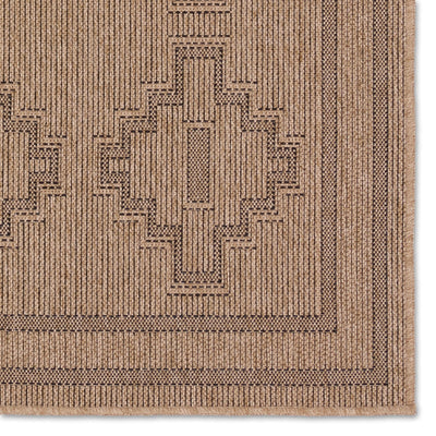 product image for Nambe Adrar Outdoor Tribal Brown Black Rug By Jaipur Living Rug157291 4 81