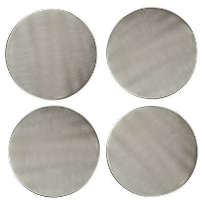 product image for nickel plated coasters design by sir madam 1 2