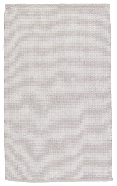 product image of Kawela Indoor/Outdoor Solid Light Grey Rug by Jaipur Living 536