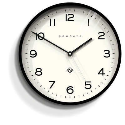product image for number three echo clock in black design by newgate 1 40