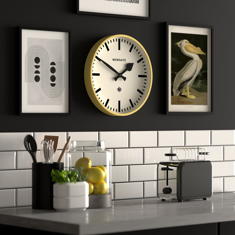 media image for Number Three Railway Wall Clock 275