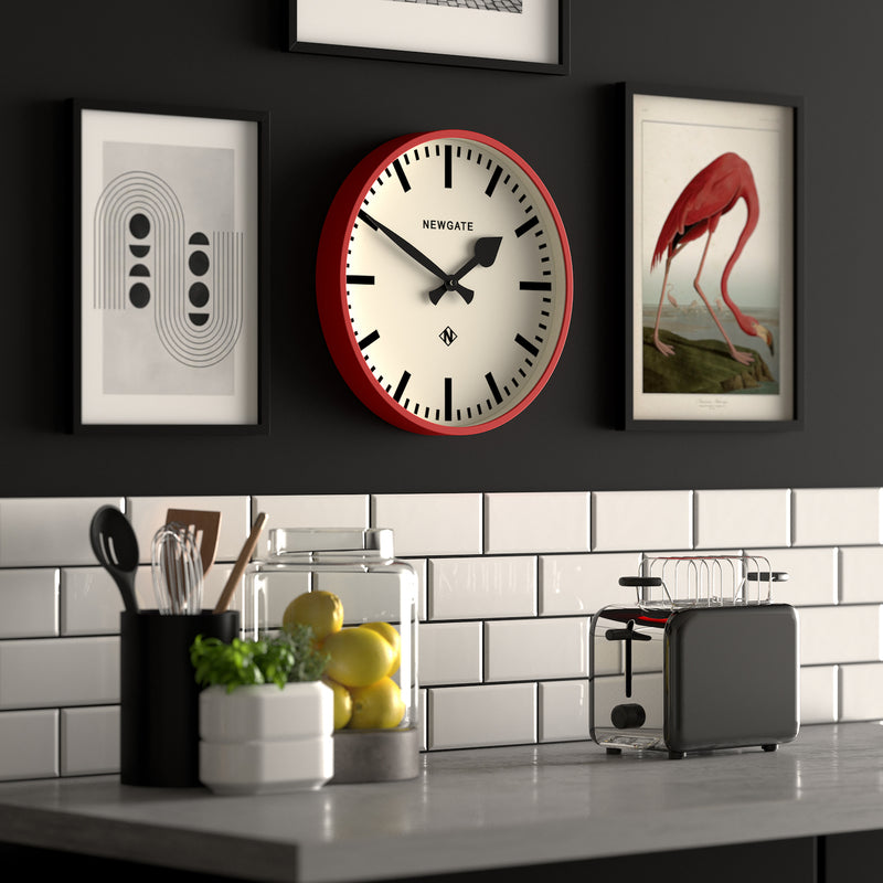 media image for Number Three Railway Wall Clock 283