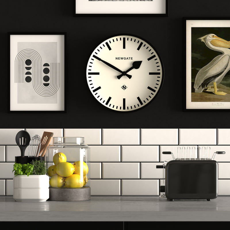 media image for Number Three Railway Wall Clock 260
